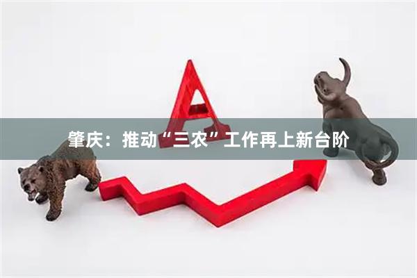 肇庆：推动“三农”工作再上新台阶
